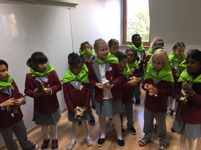 First graders officially became a part of CIS
