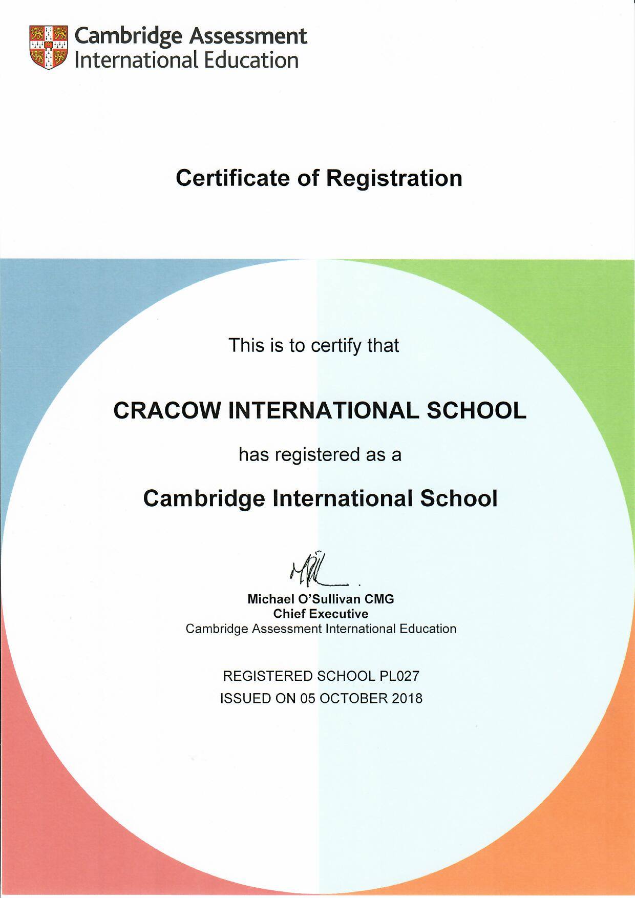 Certyfikat Cambridge
