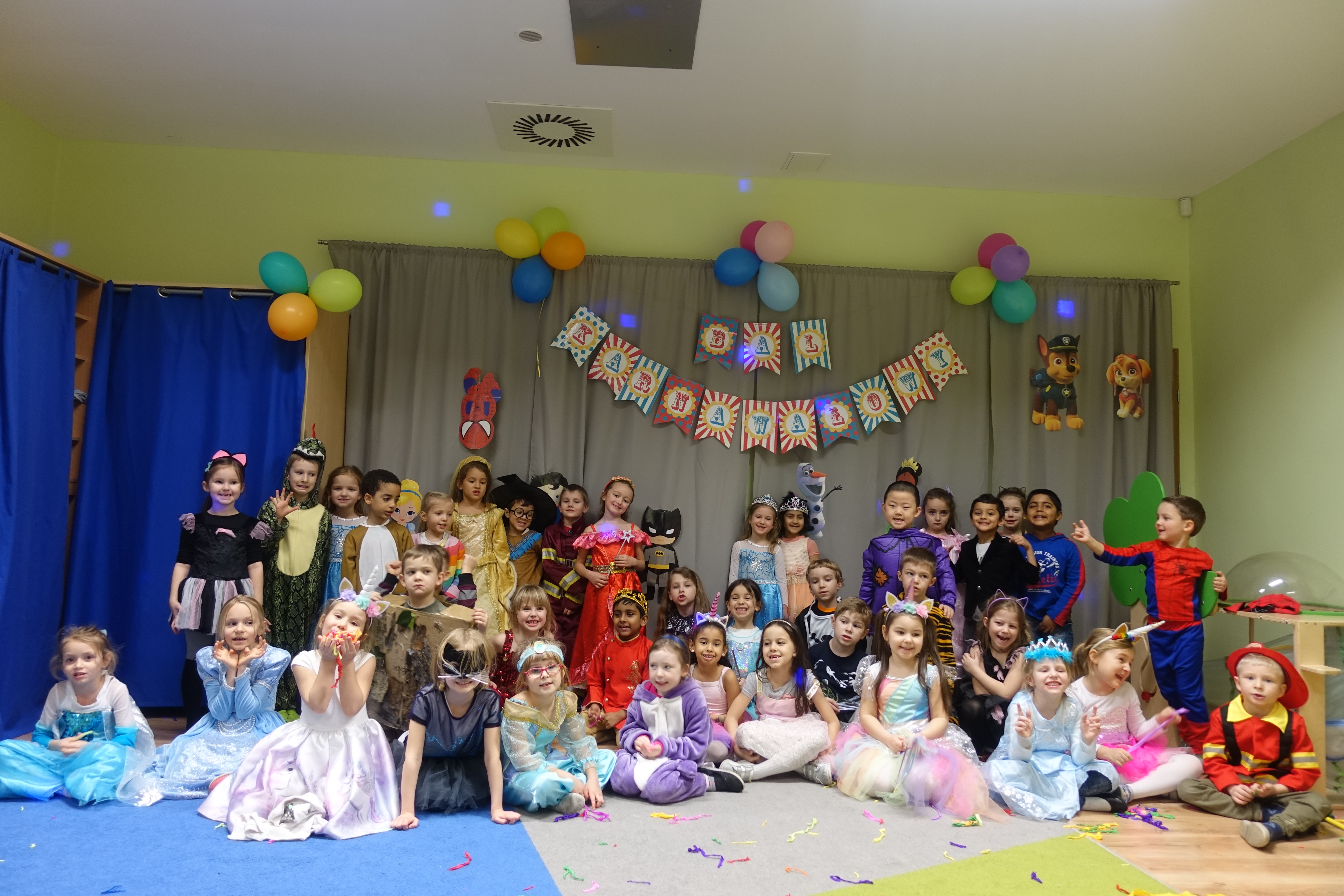 Carnival Ball in the kindergarten