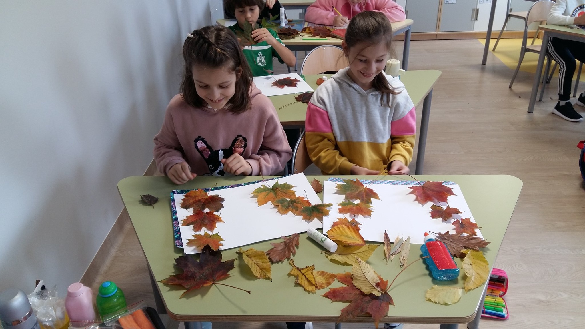 Jesienna sztuka w klasach trzecich🍁