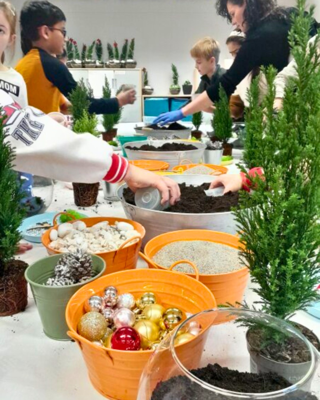 Christmas mini-landscape